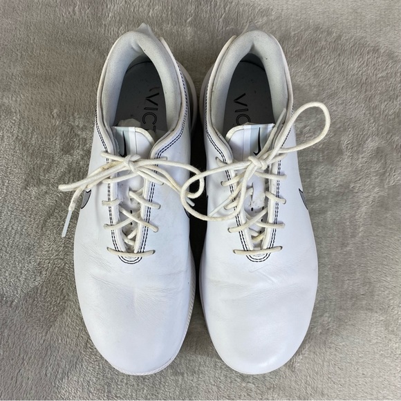Nike Air Zoom Victory Tour 2 Men's Golf Shoes Size 8 White Gray Leather - Picture 9 of 11